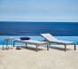 Relax Light Grey Sunbed by Cane-line | Style Our Home