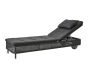 Presley Graphite Sunbed - Black Natté by Cane-line | Style Our home