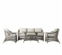 Madone Country Sofa Dining/Tea Stone Set by Gallery Living 