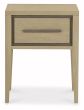 Bentley Designs Rimini Aged & Weathered Oak 1 Drawer Nightstand  