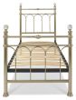 Krystal Champagne Brass 3' Single Bedstead - Style Our Home