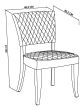 Ellipse Rustic Oak 6 Seater Table & 6 Logan Upholstered Chairs in Old West Vintage by Bentley Designs | Style Our Home