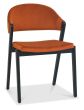 Camden Peppercorn Upholstered Chair in a Rust Velvet Fabric (Pair) by Bentley Designs | Style Our Home