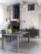 Gautier Setis Grey Oak Extending Dining Table (Aluminium Legs)