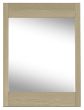 Rimini Aged & Weathered Oak Vanity Mirror 