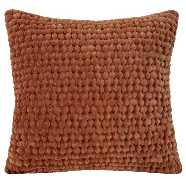 Soft Bobble Texture Rust by Malini | Style Our Home