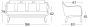 Alex Lounge Sofa Oak 