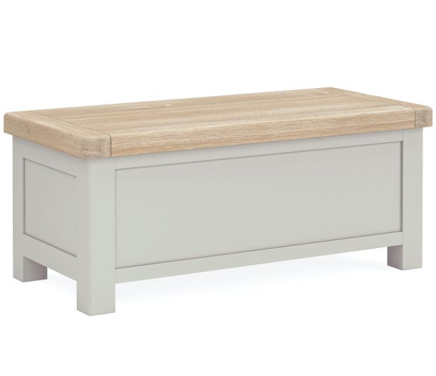 Salcombe Grey Blanket Box By Corndell / Global Home Group | Style Our Home