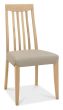 Bergen Oak High Slatted Grey Dining Chair (a pair) - Style Our Home