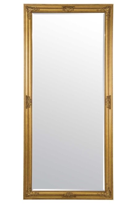 Thea Gold Elegant Full Length Mirror