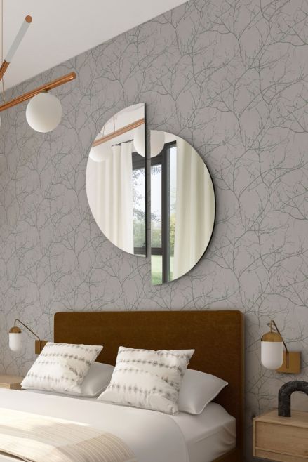 Olympia Round Mirror