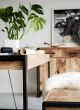 Brindlewood Industrial Metal & Wood Dining Table - Medium