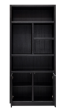 Oakura Black 2 - Door Bookcase by Richmond Interiors | Style Our Home 
