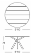 Noa Dining Table - 150cm Diameter by Vincent Sheppard | Style Our Home