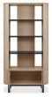 Vega Scandi Oak & Peppercorn Display Unit by Bentley Designs | Style Our Home