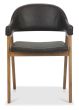 Camden Rustic Oak 6-8 Seater Table & 6 Side & 2 Arm Chairs in Old West Vintage by Bentley Designs | Style Our Home