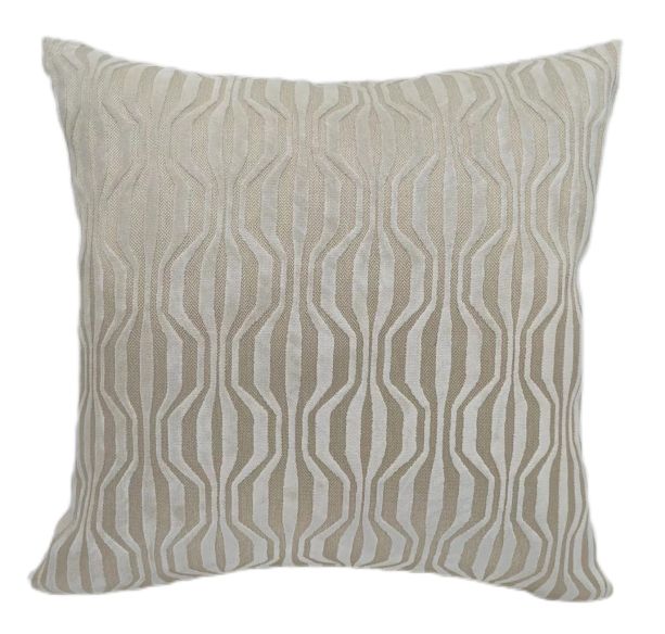 Cut Velvet Hills And Valleys Ivory Erin by Malini | Style Our Home