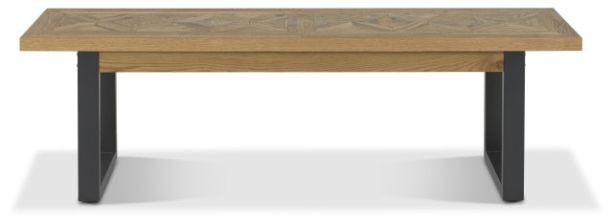 Indus Rustic Oak Bench By Bentley Designs | Style Our Home