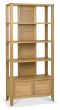 Chester Oak Open Display Unit by Bentley Designs | Style Our Home
