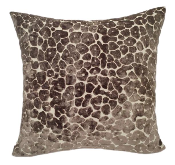 Leopard Cut Spoton Velv Paul Moneypenny Choc by Malini | Style Our Home