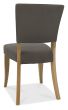 Marque Rustic Oak Upholstered Chair - Dark Grey Fabric (Pair) - Style Our Home