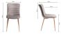 Eriksen - Grey Velvet Fabric Chairs with Grey Rustic Oak Effect Legs (Pair) from Style Our Home