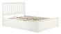 Phoenix White Small Double Ottoman Bed