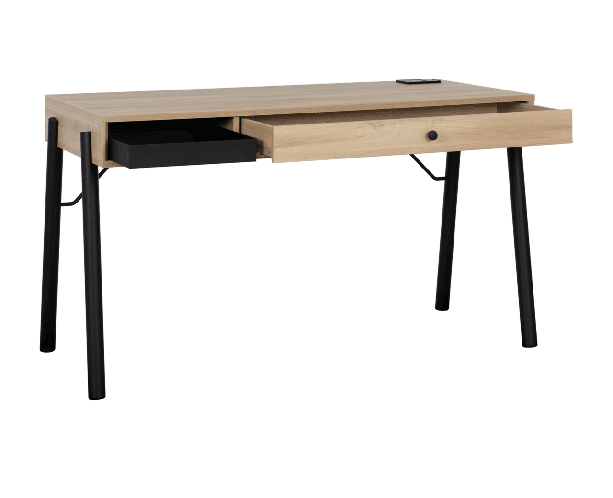 Addict Folio desk with 1 drawer and 1 compartment by Gautier | Style Our Home