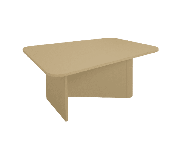Onde L asymmetrical coffee table by Gautier | Style Our Home