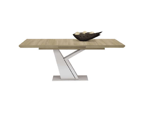 Modern extending table with gray foot Setis by Gautier | Style Our Home