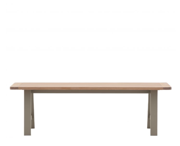 Manor Prairie Trestle Bench by Hudson Living | Style Our Home 