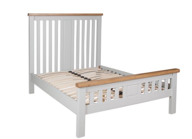 Parisian Grey Double Bed by IFD | Style Our Home