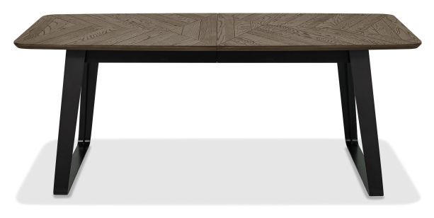 Emerson Weathered Oak & Peppercorn 6-8 Seater Extension Dining Table by Bentley Designs | Style Our Home