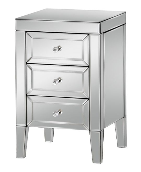 Valencia 3 Drawer Bedside