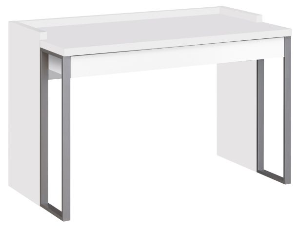 Gautier Addict White Lacquer 1 Drawer Desk