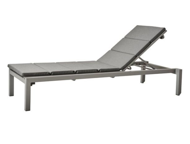 Relax Grey Sunbed - Grey Natté by Cane-line | Style Our Home