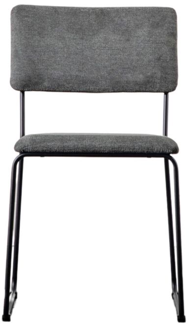 Battlebridge Charcoal Dining Chair (a pair) by Hudson Living | Style Our Home