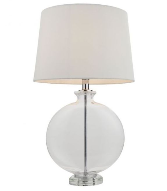 Ceres 1 Table Light Nickel by Creative Lighting | Style Our Home