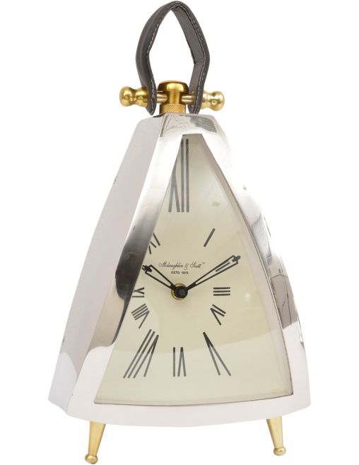 Isosceles Curved Front Mantel Clock By Libra | Style Our Home