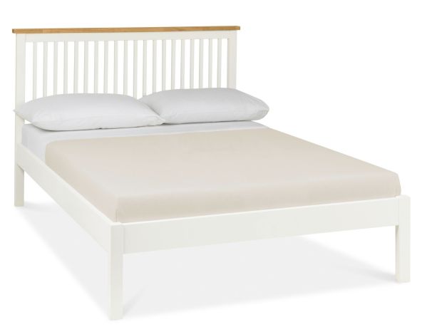 Atlanta Two Tone 150cm Low Footed Bedstead - Style Our Home