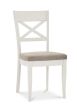 Montreux Soft Grey X Back Dining Chair (a pair) - Upholstered Seat 