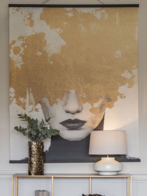 Foil Medusa Wall Hanging 140x70cm by Ora Designs | Style Our Home