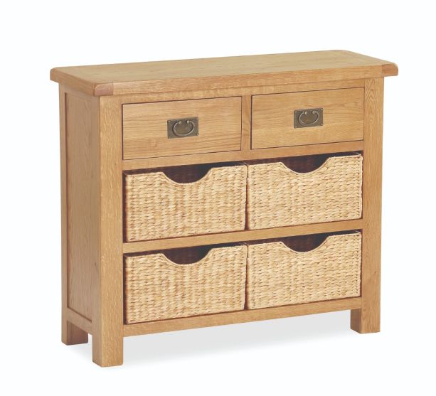 Salisbury Small Sideboard with Baskets by Condell/Global Home Group | Style Our Home