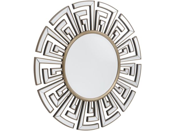 Claridge Deco Round Mirror by Libra Designs | Style Our Home
