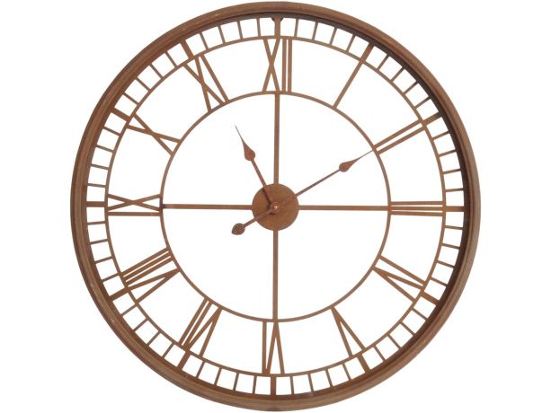 Antique Rust Skeleton Wall Clock By Libra | Style Our Home