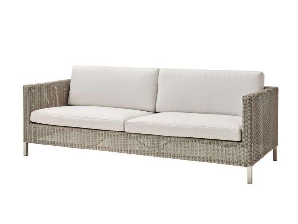 Connect Taupe 3-Seater Sofa by Cane-Line | Style Our Home