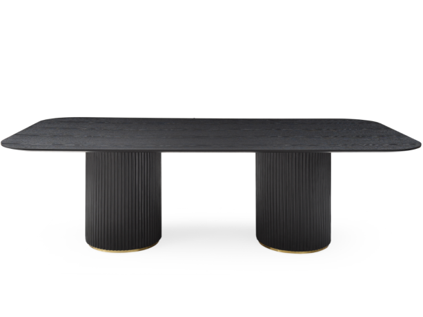 Lantine 240 Dining Table - Black Oak by Tommy Franks | Style Our Home
