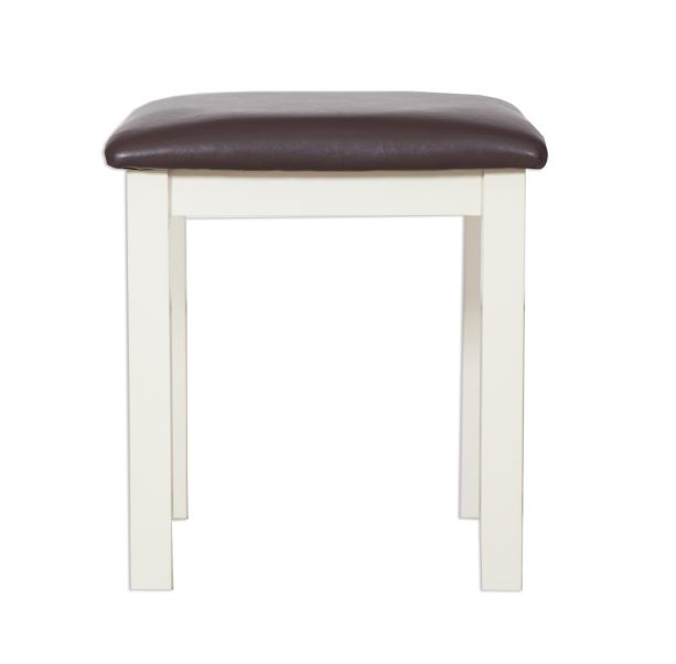 Milano Noir Dressing Stool by Jali Editions | Style Our Home