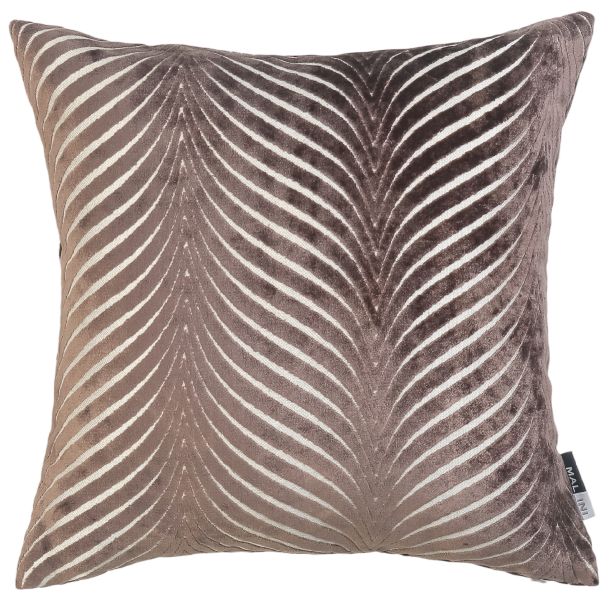 Cut Velvet Fan Sc Rada Chocolate by Malini | Style Our Home