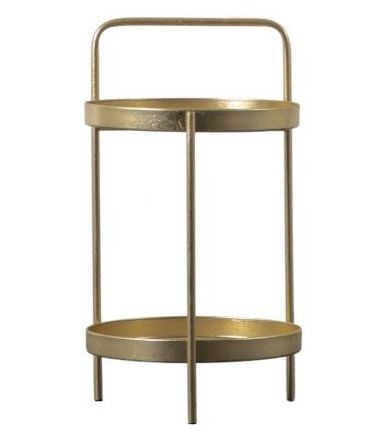Roman Side Table Gold by Hudson Living | Style Our Home